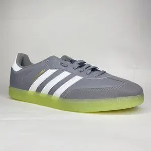 Adidas Mens VeloSamba Vegan Gray Pulse Lime Cycling Shoes Size 12 GY5531 Adidas Velosamba Grey Pulse Lime for sale | eBay main image 4